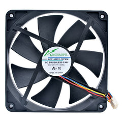 ACP14025Y-12PWM 140x140x25mm DC12V 0.35A 4pin pwm cooling fan