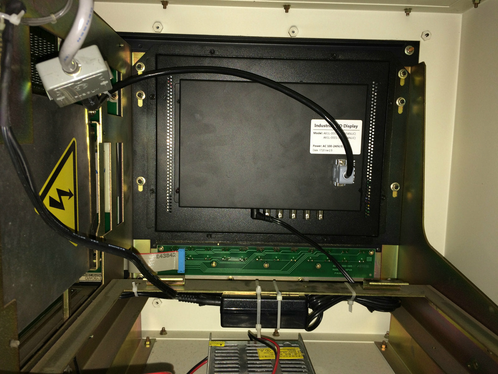 DIRECT RETROFIT MONITOR SCREEN FOR FANUC A02B-0074-C054 MDI/CRT UNIT