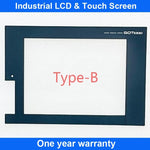 Touch Screen Panel Glass GT1675M GT1675M-STBA GT1675M-STBD + Overlay Film