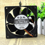 SANYO 109P1224H1011 120*120*38mm DC 24V 0.25A 3 wire Chassis Cooling Fan