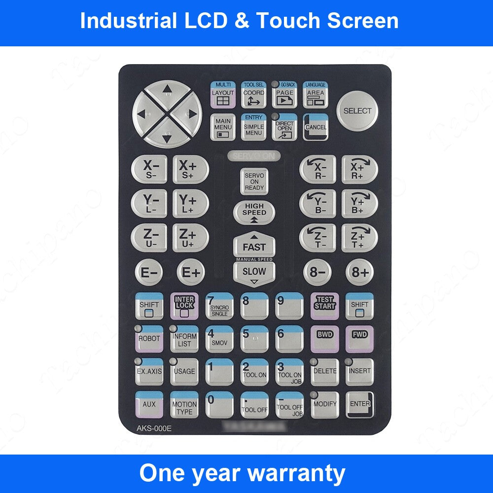 AKS-000E Membrane for AKS-000E Yaskawa Electric Keypad Film Overlay