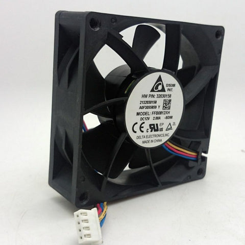Delta FFB0812XH 80*80*25mm DC 12V 2A 4 Pin Powerful PWM cooling fan