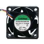 SUNON PF40281BX-D086-S99 40*40*28MM 4CM DC12V 13.8W PWM 4Pin Cooling Fan