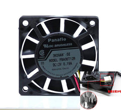 Panaflo 6015 FBA06T12M DC 12V 0.19A cooling fan 3pin