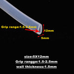 silicone rubber glass seal strip bath shower door window edge trim glazing strip