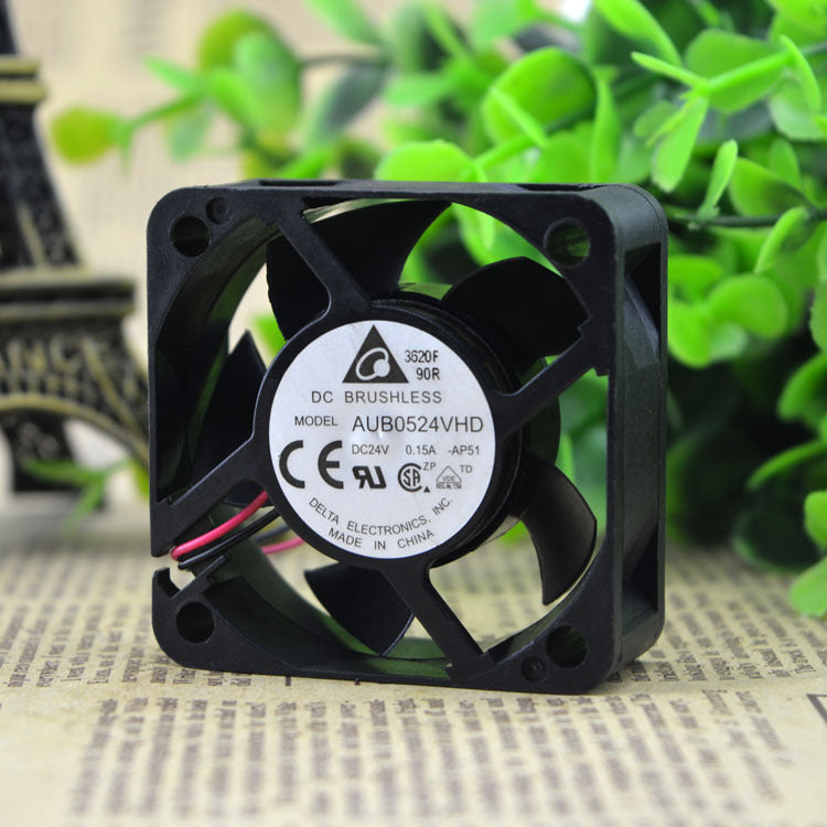 Delta AUB0524VHD 5020 5CM DC 24V 0.15A the Server inverter PC Case Cooling fan