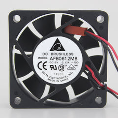 Delta AFB0612MB DC12V 0.12A 60*60*15mm 6CM 6015 3pin cooling fan
