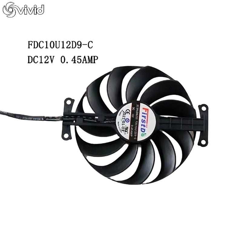 ASUS GTX1650 1630 GDDR6 4GB PHOENIX Graphics Fan FDC10U12D9-C
