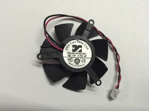 For ARX FS1250-A1042A6FL DC 12V 0.19A 2-Wire Server Round Fan