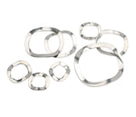 M3-M41-2/5/10/30PCS 304 Stainless Steel Three Wave Washers Spring Washer