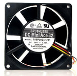 SANYO 109P0924H201 9232 24V 0.14A 9CM 3 wire double ball cooling fan