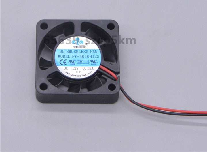 1PC DC Brushless Fan 12V 0.15A 40*40*10mm 2pin FAN / Replace COFAN F-4010M12BII