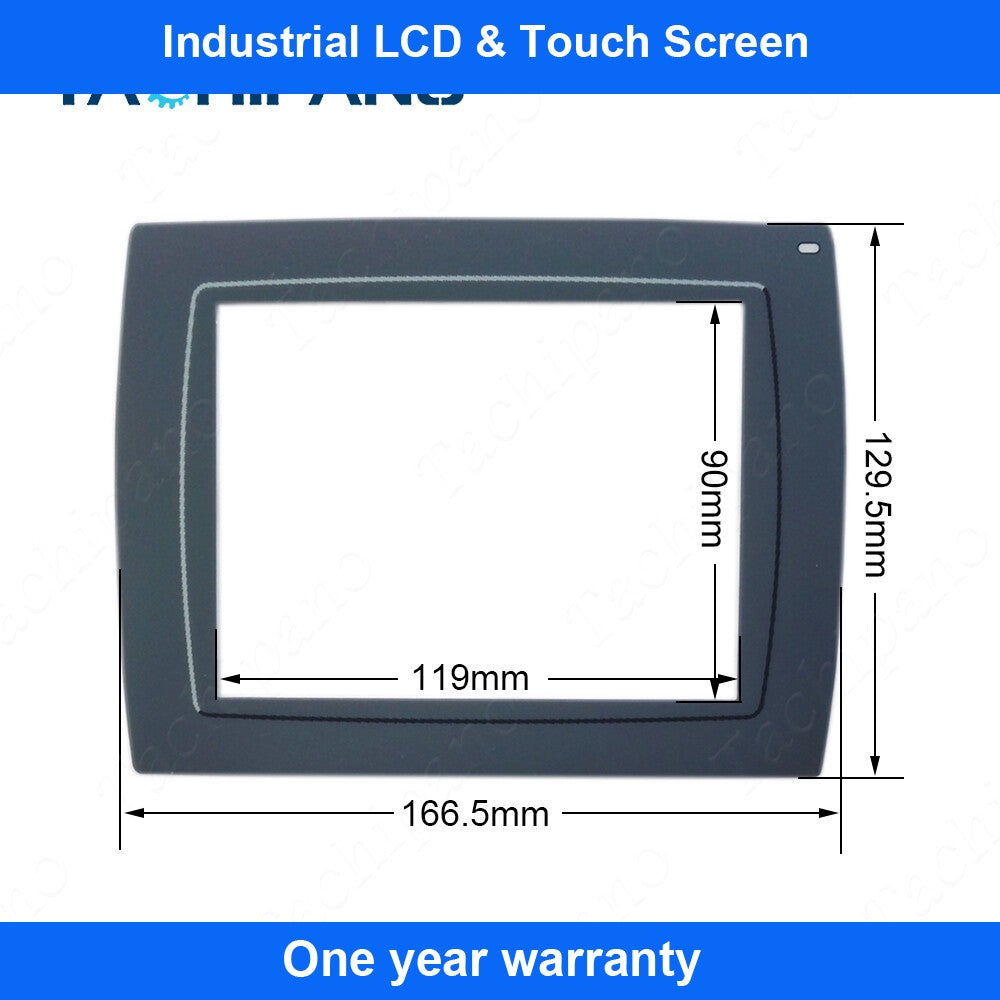 Touch Screen Panel Glass for Beijer Mitsubishi E1061 07907B 07907C with Overlay