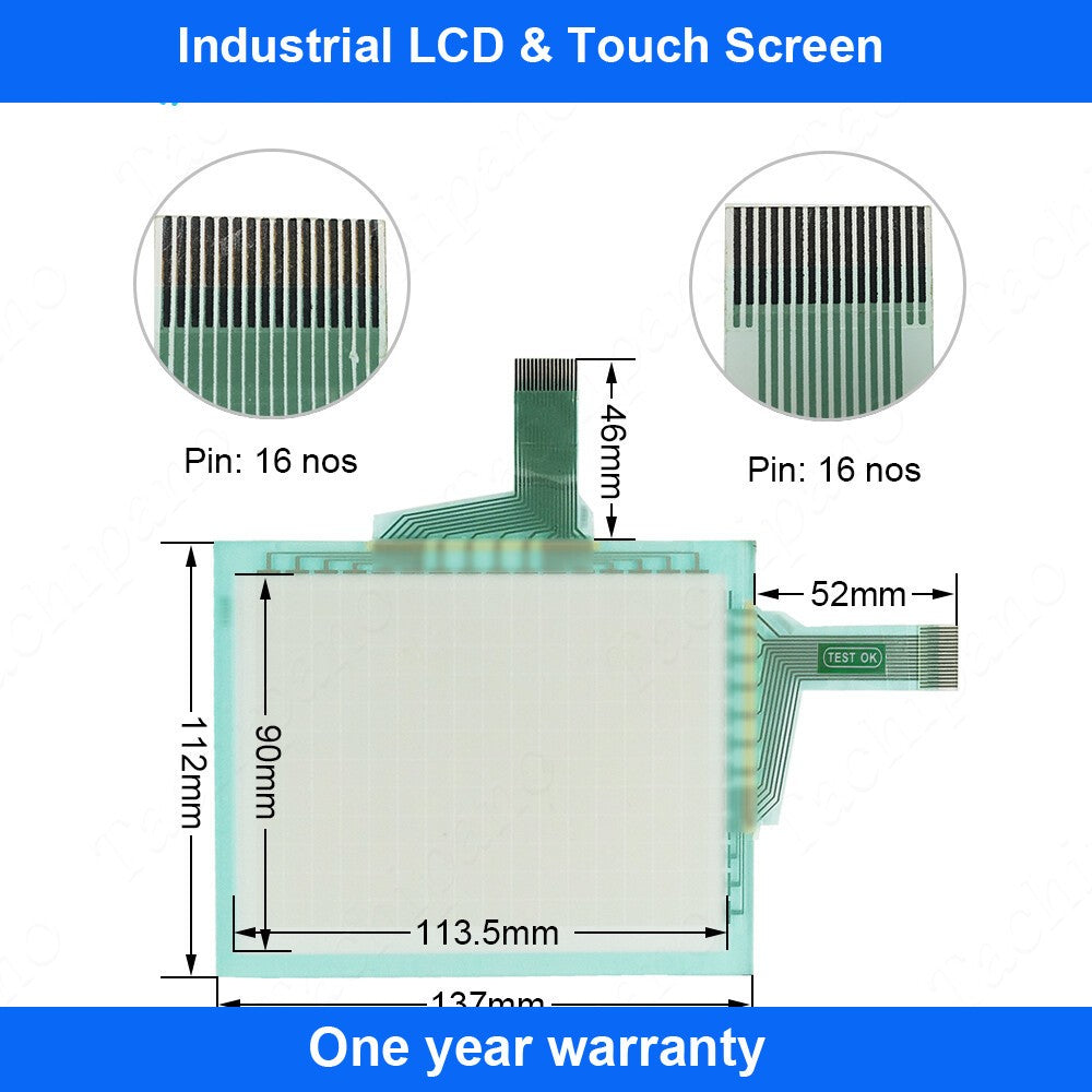 GP2301-LG41-24V Touch Screen for GP2301-SC41-24V Panel with Protective Film