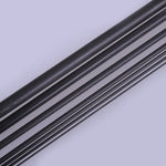 Carbon Fiber Round Bar Rod Dia.0.5mm 0.8mm 1mm 1.5mm 3mm 4mm X 200/400mm Length
