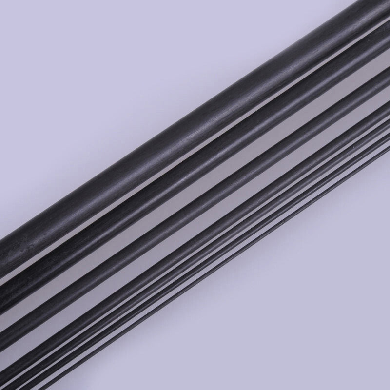 Carbon Fiber Round Bar Rod Dia.0.5mm 0.8mm 1mm 1.5mm 3mm 4mm X 200/400mm Length