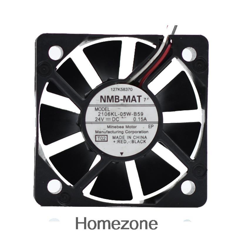 For NMB 2106KL-05W-B59 5015 24V 0.15A inverter cooling fan