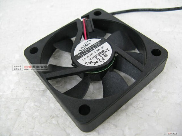 ADDA AD0512LB-G70 DC 12V 0.1A 5CM 50mm 5010 silent dual ball bearing cooling fan