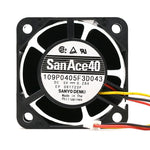 1PC SANYO 109P0405F3D043 4028 4CM 5V 0.28A 3-wire cooling fan