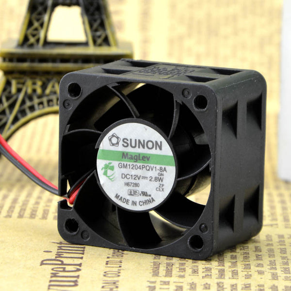 1pc SUNON GM1204PQV1-8A Fan 40*40*28 DC 12V 2.8W 2pin