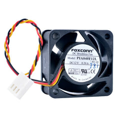 PIA040F12L 4cm 40mm fan 4020 DC12V 0.20A 3 lines dual ball bearing cooling fan