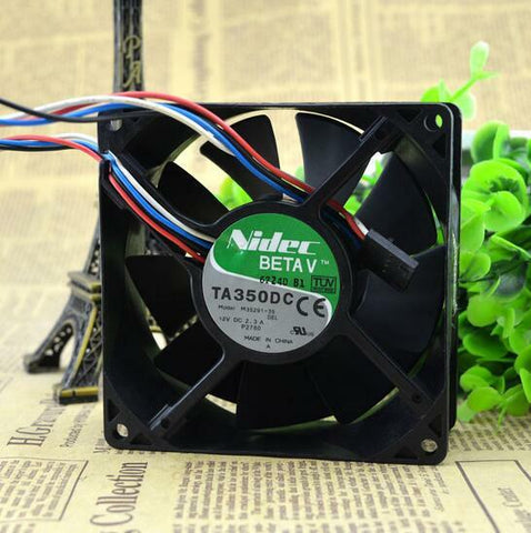 Nidec 9238 2.3A M35291-35 9cm 92*92*38MM 12V 4pin fan P2780