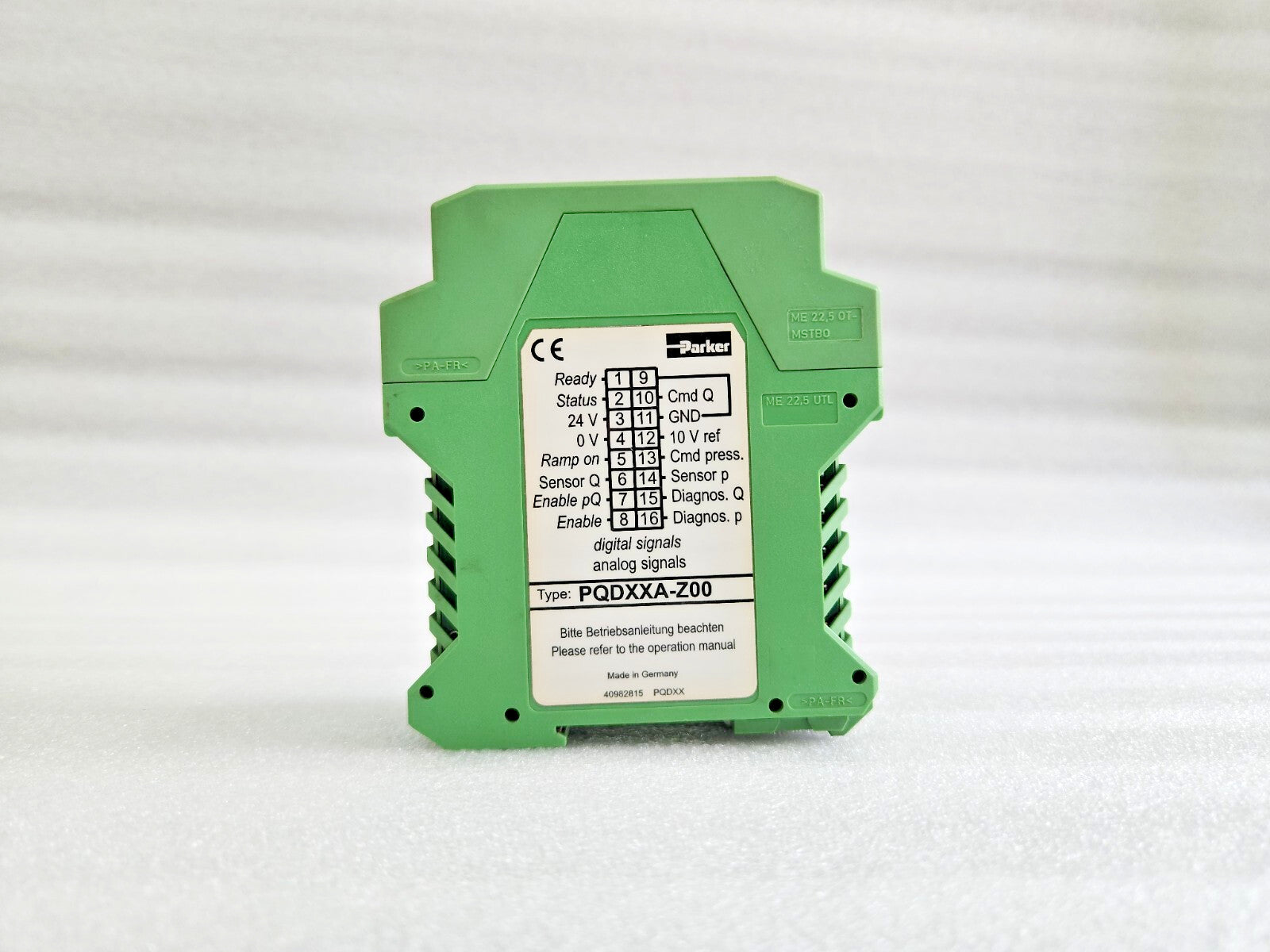 PARKER PQDXXA-Z00 ELECTRICAL AMPLIFIER FAST SHIP BY DHL/FEDEX