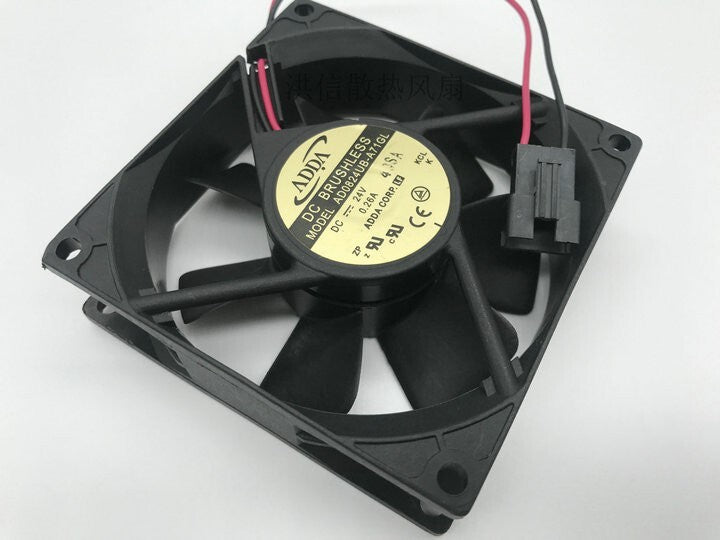ADDA 8025 AD0824UB-A71GL DC24V 0.26A 8cm 80mm variable frequency cooling fan