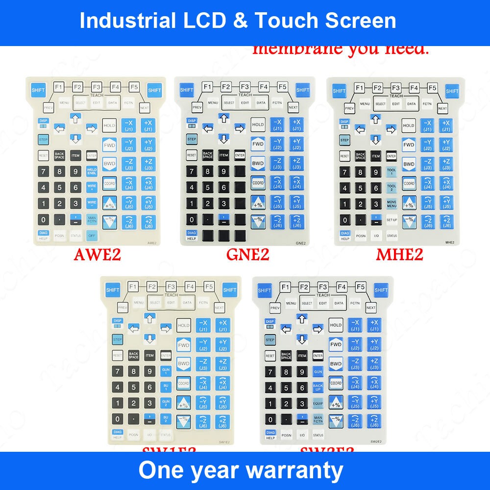 Protective Film for A05B-2490-C170 A05B-2490-C171 Teach Pendant Front Overlay