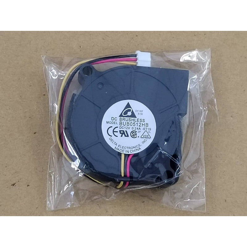 Authentic Delta BUB0512HB 5015 12V 0.24A 5CM/cm Turbofan Blower