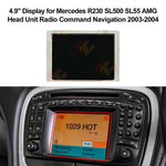 Display for Mercedes R230 SL500 SL55 AMG Head Unit Radio Command 2.0 Navigation