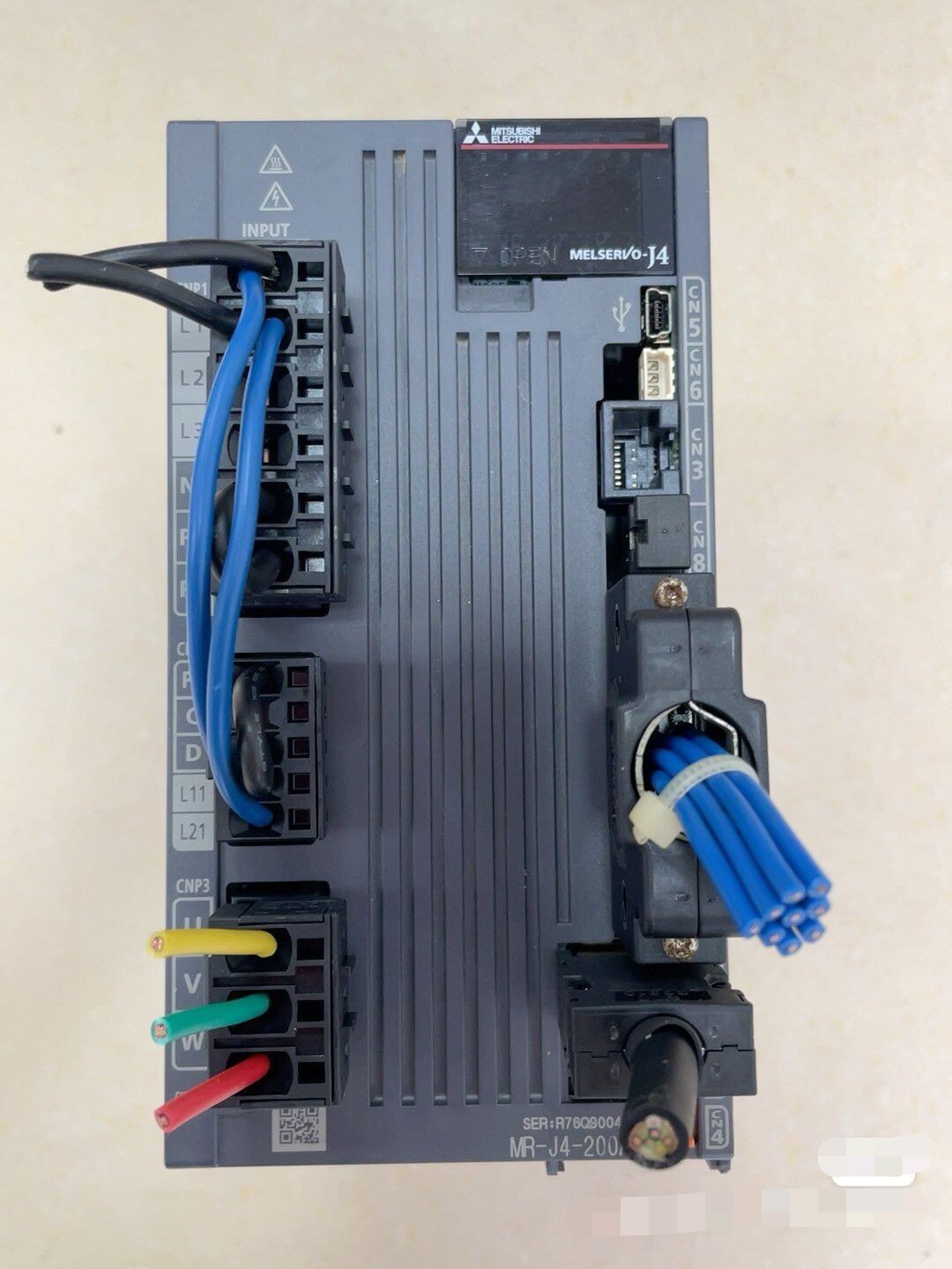 Mitsubishi MR-J4-200A RJ AC SERVO DRIVE MR-J4-200A-RJ