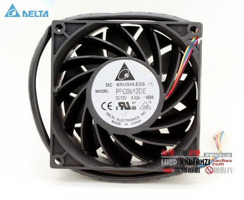 Delta PFC0912DE 9CM 90MM 9038 9238 12v 4.32a dual ball server cooling fan