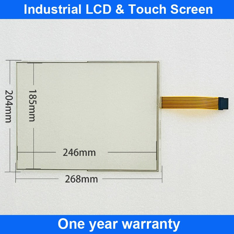 Touch Screen Glass Panel Digitizer For Dawar Tech PL8_12.1-00001R.B 54262 23714