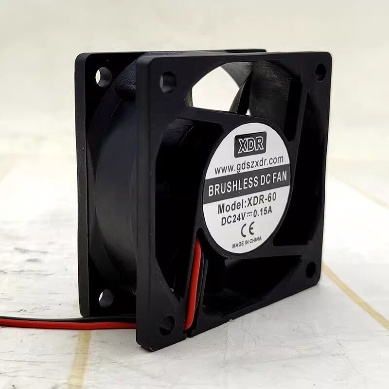 XDR XDR-60 DC24V 0.15A 6cm 6025 Inverter Cooling Fan