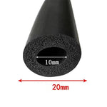 Waterproof Pipe EPDM Rubber Foam Sponge Seal Strip Round Dia.3mm 4mm 6mm-20mm