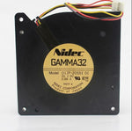 Nidec 12032 12cm D12F-20SS1 01 DC 20V 0.88A 3 Wire Turbine Blower Cooling Fan