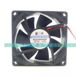 BOK BDH8025S DC12V 0.35A 80X25MM 2 Wire Industrial Axial Cooling Fan Brand