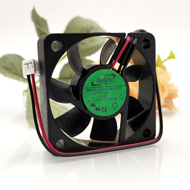 ADDA AD5012LX-D71 Mute cooling fan 5015 12V 0.10A 5CM 2pin