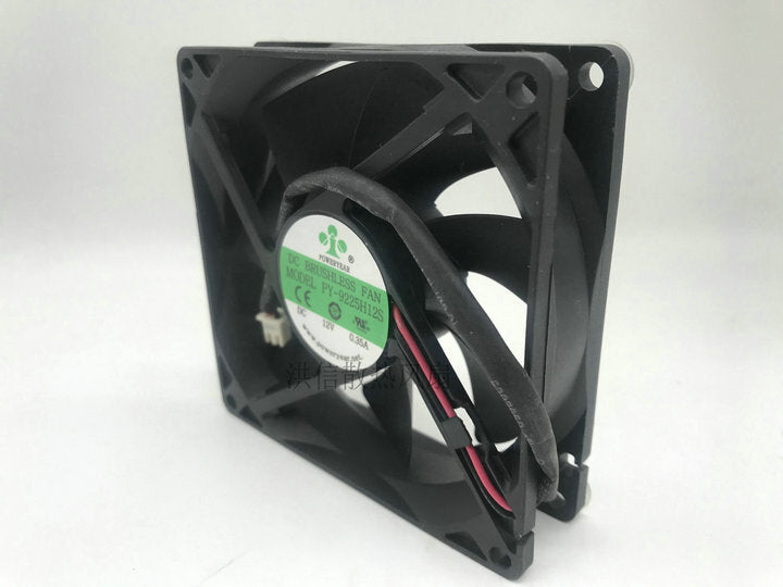 POWERYEAR Fan PY-9225H12S DC 12V 0.35A 9025 9CM cooling fan