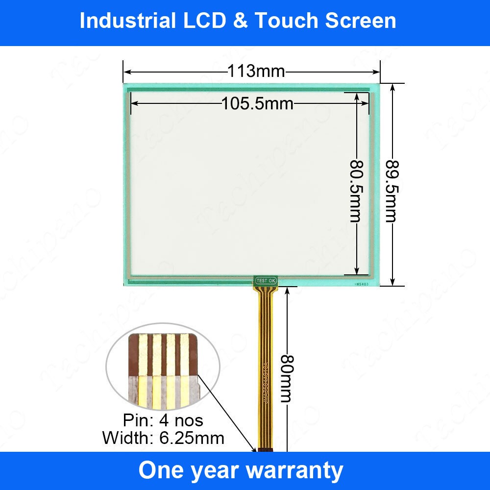 ATP047 Touch Screen for DMC ATP-047 ATP-047A Glass Panel Digitized