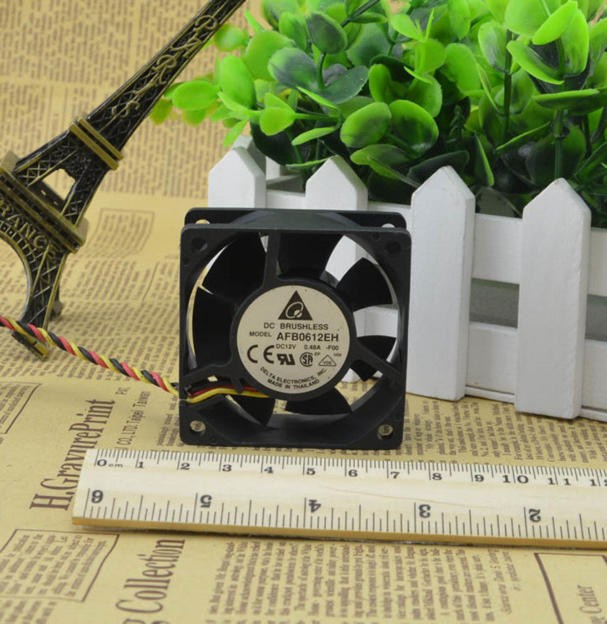 Universal Fan AFB0612EH 60×60×25mm DC12V 0.48A 3pin CPU Computer Cooling Fan