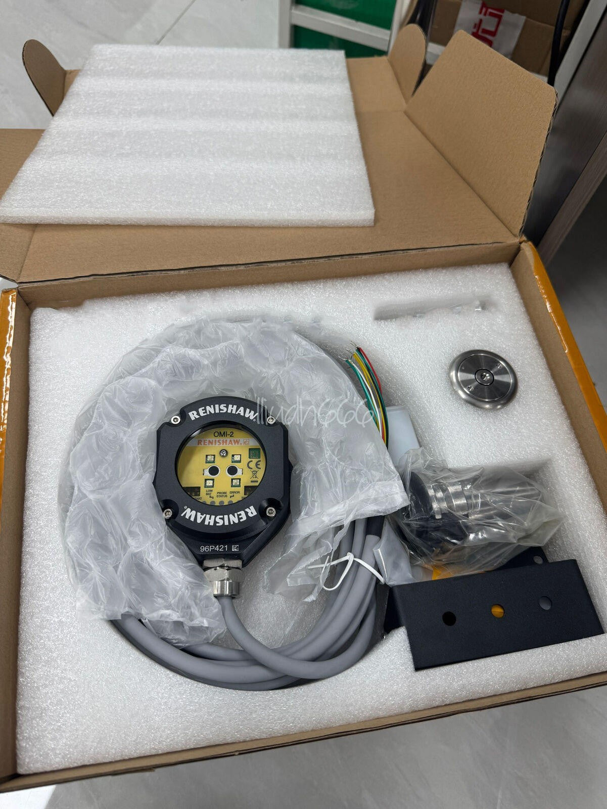 Brand New RENISHAW OMI-2 receiver + OMP40-2 Optical probe+hsk 63a