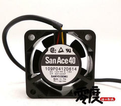 SANYO 4020 12V 0.18A 109P0412D614 4cm 3 line high speed server fan