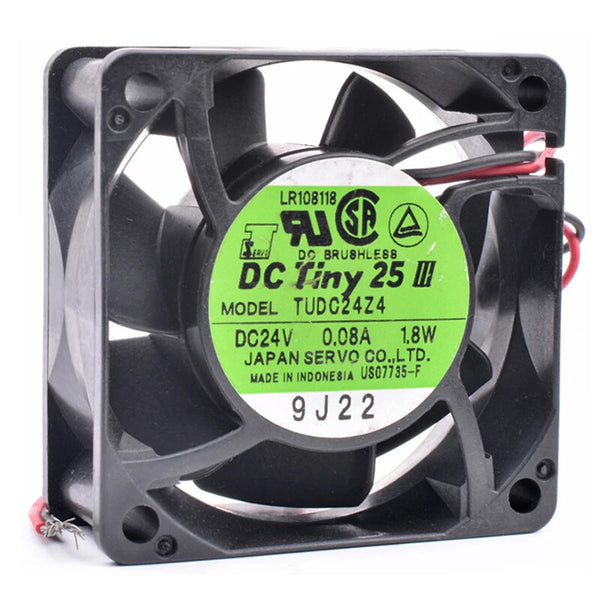 SERVO TUDC24Z4 6cm 6025 60x60x25mm DC24V 1.8W inverter silent cooling fan