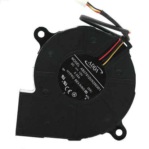 New ADDA AB07012UX250301 DC 12V 0.55A projector blower cooling fan