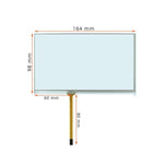 New For TPM7297 7 inch 4pin Touch screen panel LCD screen High Quality