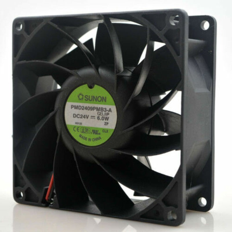 SUNON PMD2409PMB3-A 9038 24V 6W 2-wire inverter cooling fan