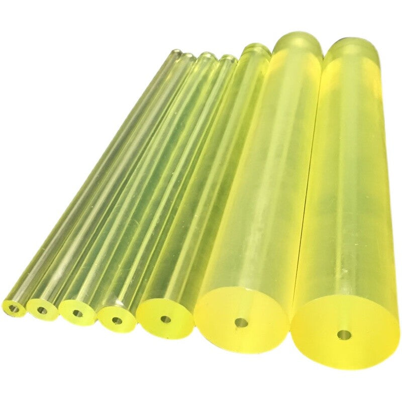 500mm length PU nylon rods sticks Hollow Elastic Polyurethane rod stick ID 8mm