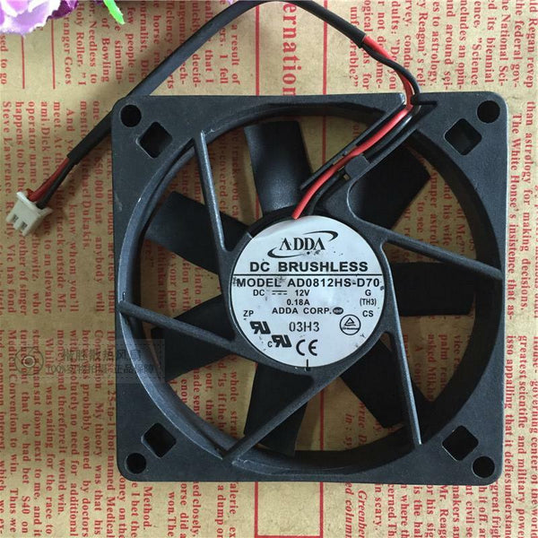 for ADDA 8015 AD0812HS-D70 DC12V 0.18A 8CM Chassis Power Silent Fan